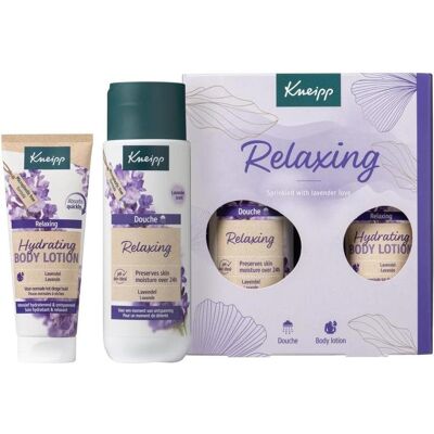Kneipp, Beauty Geschenkset, Relaxing Moments Gift Set Lavender Shower Gel & Body Lotion (Körperpflegeset) Kneipp, Beauty Geschenkset, Relaxing Moments Gift Set Lavender Shower Gel & Body Lotion (Körperpflegeset)
