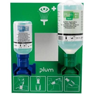 Plum, Erste Hilfe Set, Augenspüllösung pH Neutral 500 ml NaCl (Erste Hilfe Set Zubehör) Plum, Erste Hilfe Set, Augenspüllösung pH Neutral 500 ml NaCl (Erste Hilfe Set Zubehör)