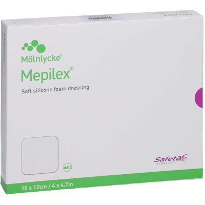 Mepilex, Pflaster, Schaumverband mit Safetac à 10 x 12cm Mepilex, Pflaster, Schaumverband mit Safetac à 10 x 12cm