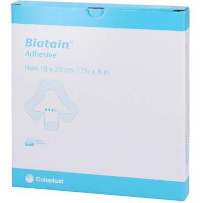 Coloplast GmbH Biatain Schaumverband Ferse 19x20 cm 5 St - Schaumverband Coloplast GmbH Biatain Schaumverband Ferse 19x20 cm 5 St - Schaumverband