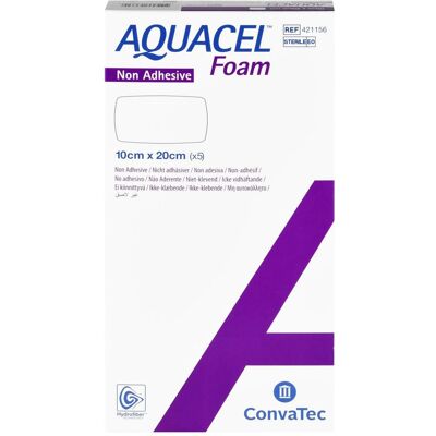 ConvaTec - Aquacel Foam - 10x20 cm - Nicht adhäsiv - Bandage ConvaTec - Aquacel Foam - 10x20 cm - Nicht adhäsiv - Bandage