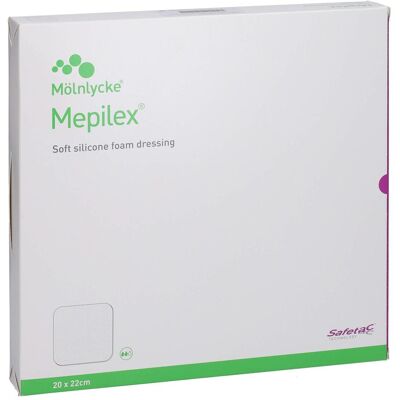 Mepilex, Pflaster, Schaumverband mit Safetac à 20 x 22cm (5x) Mepilex, Pflaster, Schaumverband mit Safetac à 20 x 22cm (5x)