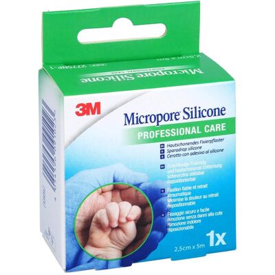 Micropore, Pflaster, Fixierpflaster Silicone Professional Care (1x) Micropore, Pflaster, Fixierpflaster Silicone Professional Care (1x)