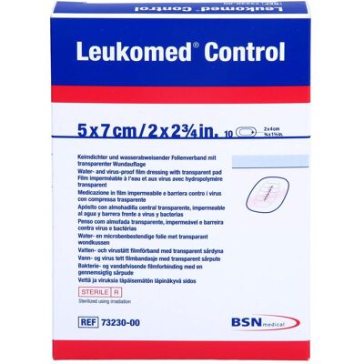 Essity Leukomed Control 5x7cm Steriles Transparenter Wundverband - Wundverband Essity Leukomed Control 5x7cm Steriles Transparenter Wundverband - Wundverband