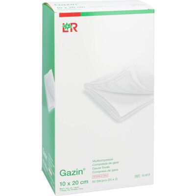Lohmann & Rauscher Sterile Gazekompressen 10x20cm - Verbandkompressen Lohmann & Rauscher Sterile Gazekompressen 10x20cm - Verbandkompressen