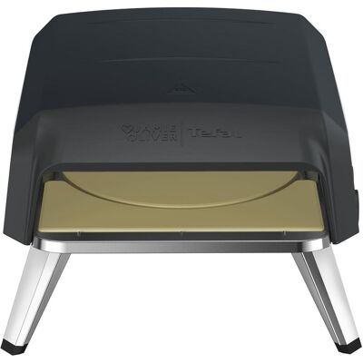 Tefal Pizzaofen, Pizzaofen mit drehbarem Pizzastein (Pizzaofen Gas) Tefal Pizzaofen, Pizzaofen mit drehbarem Pizzastein (Pizzaofen Gas)