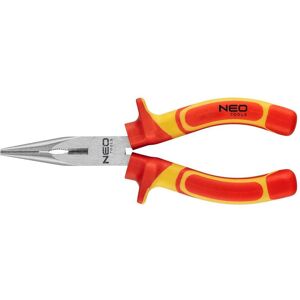 Neo Tools, Zange, straight elongated pliers 160mm 1000V, polished (01-223) (160 mm) Neo Tools, Zange, straight elongated pliers 160mm 1000V, polished (01-223) (160 mm)