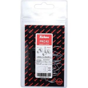 Koken, Steckschlüssel + Stecknuss, Satz mit 10 Sicherungsstiften für 1/2" Kraft-Stecknüsse (PKC42) Koken, Steckschlüssel + Stecknuss, Satz mit 10 Sicherungsstiften für 1/2" Kraft-Stecknüsse (PKC42)