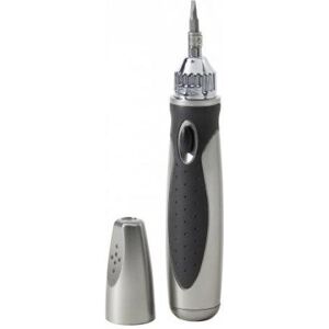 Exertis Connect, Schraubenzieher, Schraubendreher mit im Griff integrierten Bits, 11-teilig Set mit 11 austauschbaren Bits (Phillipps-Kreuzschlitz (PH), Schlitz) Exertis Connect, Schraubenzieher, Schraubendreher mit im Griff integrierten Bits, 11-teilig Set mit 11 austauschbaren Bits (Phillipps-Kreuzschlitz (PH), Schlitz)