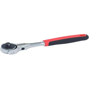 Bahco Ratsche, 3/8" Umschaltknarre mit Schwenkkopf, 72 Zähnen und 5°-Rückschwenkwinkel, 223 mm (3/8") Bahco Ratsche, 3/8" Umschaltknarre mit Schwenkkopf, 72 Zähnen und 5°-Rückschwenkwinkel, 223 mm (3/8")