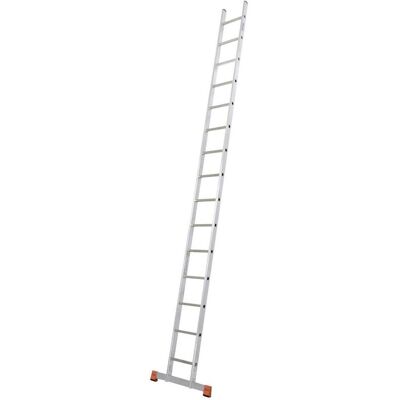 Krause Aluminiumleiter 15 Sprossen - Arbeitshöhe 5,25m Krause Aluminiumleiter 15 Sprossen - Arbeitshöhe 5,25m