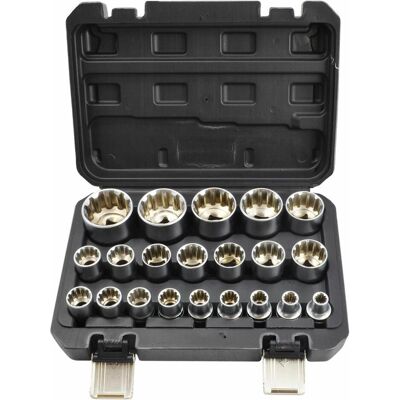 Awtools, Steckschlüssel + Stecknuss, KEILVERZAHNUNGS-STECKSCHLÜSSEL-SET 21-tlg. 12-WINKEL. SCHWARZE LINIE (10 mm, 11 mm, 12 mm, 13 mm, 14 mm, 15 mm, 16 mm, 17 mm, 18 mm, 19 mm, 20 mm, 21 mm, 22 mm, 23 mm, 24 mm, 25 mm, 26 mm, 27 mm, 28 mm, 29 mm, 30 mm, Awtools, Steckschlüssel + Stecknuss, KEILVERZAHNUNGS-STECKSCHLÜSSEL-SET 21-tlg. 12-WINKEL. SCHWARZE LINIE (10 mm, 11 mm, 12 mm, 13 mm, 14 mm, 15 mm, 16 mm, 17 mm, 18 mm, 19 mm, 20 mm, 21 mm, 22 mm, 23 mm, 24 mm, 25 mm, 26 mm, 27 mm, 28 mm, 29 mm, 30 mm,