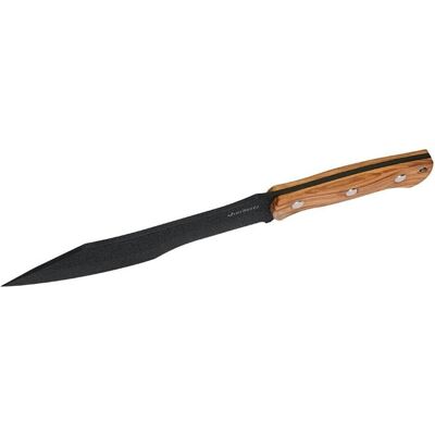 Herbertz Mehrzweckmesser, Bushcraft- und Survivalmesser D2, Olivenholz (19.70 cm) Herbertz Mehrzweckmesser, Bushcraft- und Survivalmesser D2, Olivenholz (19.70 cm)