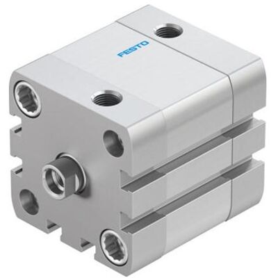 Festo, Fördertechnik, Compact Double Acting Cylinder 40x15 mm Festo, Fördertechnik, Compact Double Acting Cylinder 40x15 mm