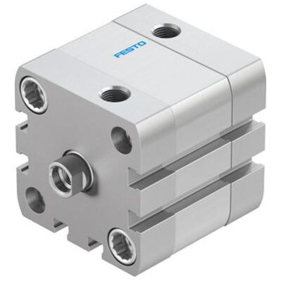 Festo, Fördertechnik, Compact Double Acting Cylinder 40x10 mm Festo, Fördertechnik, Compact Double Acting Cylinder 40x10 mm