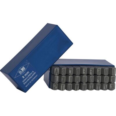 BETA, Stanzwerkzeug, GRAVUREM-S MARKERS SET - LETTERS AZ 12mm BETA, Stanzwerkzeug, GRAVUREM-S MARKERS SET - LETTERS AZ 12mm
