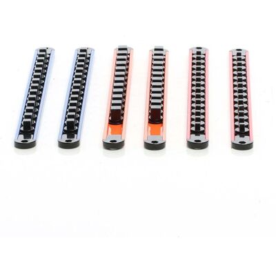 XPOtool - Steckschlüssel-Organizer - 6 Stk - 360° drehbar XPOtool - Steckschlüssel-Organizer - 6 Stk - 360° drehbar