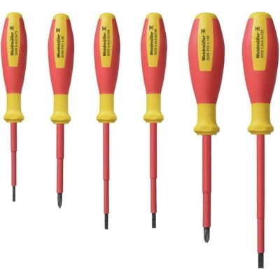 Weidmüller SDISETS2.5-5.5/PZ1/2 Schraubendreher-Set - VDE iso Weidmüller SDISETS2.5-5.5/PZ1/2 Schraubendreher-Set - VDE iso
