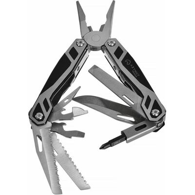 Azymut, Multi-Tool, Multitool Trohon - 12 narzędzi +8 bitów +kabura (H-P2010121) (12 Funktionen) Azymut, Multi-Tool, Multitool Trohon - 12 narzędzi +8 bitów +kabura (H-P2010121) (12 Funktionen)