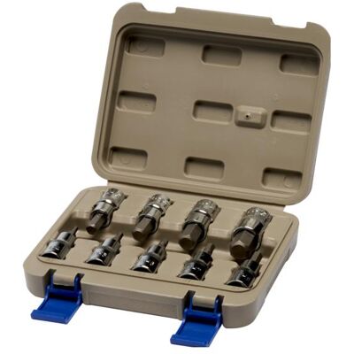 Irimo Irimo Sechskant-Bits Set 9 Stk 1/2" 4-17mm - Handwerkzeuge Irimo Irimo Sechskant-Bits Set 9 Stk 1/2" 4-17mm - Handwerkzeuge