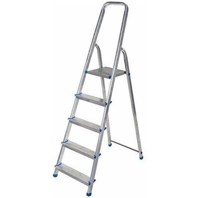 Awtools, Leiter + Gerüst, AW DRABINA ALUMINIOWA WOLNOS. 5ST.150KG (Anlegeleiter) Awtools, Leiter + Gerüst, AW DRABINA ALUMINIOWA WOLNOS. 5ST.150KG (Anlegeleiter)