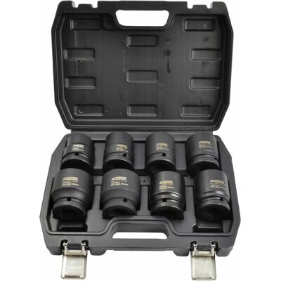 Awtools, Steckschlüssel + Stecknuss, IMPACT STECKSCHLÜSSEL-SET 3/4 8-tlg. SCHWARZE LINIE Awtools, Steckschlüssel + Stecknuss, IMPACT STECKSCHLÜSSEL-SET 3/4 8-tlg. SCHWARZE LINIE