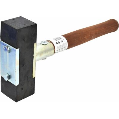 AWTOOLS Pflasterhammer - 2,5 kg / 34cm, Austauschbarer Gummikopf - Pflasterwerkzeug AWTOOLS Pflasterhammer - 2,5 kg / 34cm, Austauschbarer Gummikopf - Pflasterwerkzeug