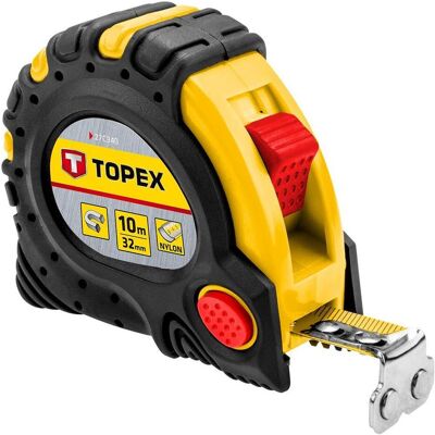 Topex, Längenmesswerkzeug, steel magnetic measuring tape 10m (10 m) Topex, Längenmesswerkzeug, steel magnetic measuring tape 10m (10 m)