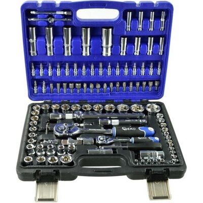 GEKO 108-teiliges Gola-Set - CrV-Stahl, Profi-Koffer GEKO 108-teiliges Gola-Set - CrV-Stahl, Profi-Koffer