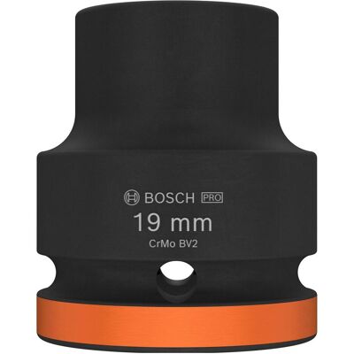 Bosch Professional Zubehör, Steckschlüssel + Stecknuss, PRO Impact Steckschlüsseleinsatz, 3/4", 19 mm, Standard (19 mm) Bosch Professional Zubehör, Steckschlüssel + Stecknuss, PRO Impact Steckschlüsseleinsatz, 3/4", 19 mm, Standard (19 mm)