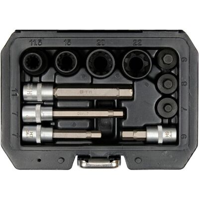 Yato, Steckschlüssel + Stecknuss, Doppel-Gabelschlüssel YT-0132 Yato, Steckschlüssel + Stecknuss, Doppel-Gabelschlüssel YT-0132