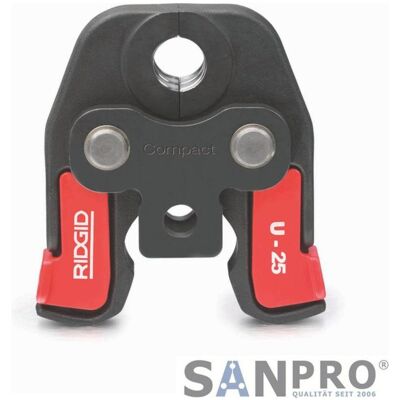 RIDGID - U25 - 70 g - Kompakte Pressbacke RIDGID - U25 - 70 g - Kompakte Pressbacke
