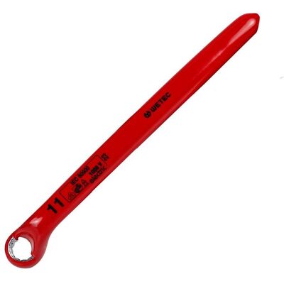 VDE-Gekröpfter 11mm Isolerter Schraubenschlüssel VDE-Gekröpfter 11mm Isolerter Schraubenschlüssel
