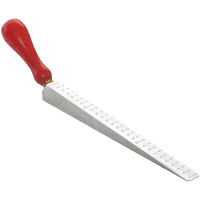 RABO, Messlehre, Leichtmetall-Schieblehre 0,5-27 mm mit Holzgriff RABO, Messlehre, Leichtmetall-Schieblehre 0,5-27 mm mit Holzgriff