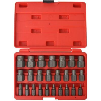 vidaXL 25-tlg. Multi-Zahnen Schraubenextraktor-Set - Schraubenentferner vidaXL 25-tlg. Multi-Zahnen Schraubenextraktor-Set - Schraubenentferner