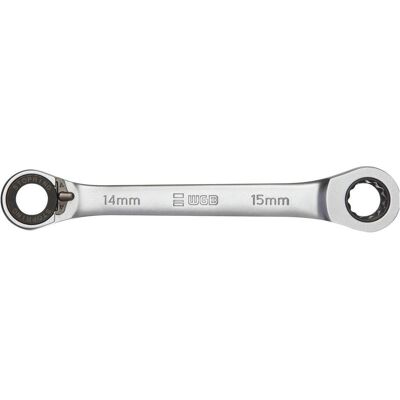 WGB - Doppel-Ringratschl 10x13 - 10x13 mm - Chrom-Vanadium Stahl - Ratcheting wrench WGB - Doppel-Ringratschl 10x13 - 10x13 mm - Chrom-Vanadium Stahl - Ratcheting wrench