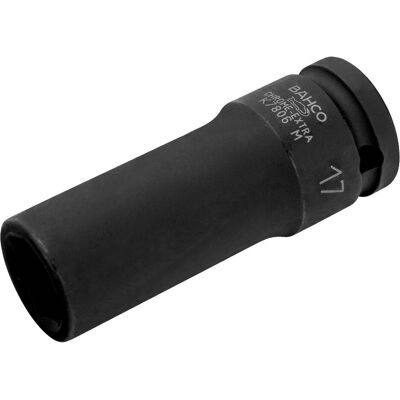 Irimo, Steckschlüssel + Stecknuss, 1/2 Kraft-Steckschlüssel-Einsatz, lang, Sechskant, 32 mm, phosphatiert (32 mm) Irimo, Steckschlüssel + Stecknuss, 1/2 Kraft-Steckschlüssel-Einsatz, lang, Sechskant, 32 mm, phosphatiert (32 mm)