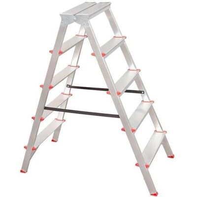 Haushalt, Leiter + Gerüst, Doppelstufen-Leiter (Stehleiter, 120 cm) Haushalt, Leiter + Gerüst, Doppelstufen-Leiter (Stehleiter, 120 cm)