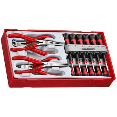 Teng Tools, Werkzeugkoffer, Kfz Werkzeugsatz, Koffer 16-teilig (16 Teile) Teng Tools, Werkzeugkoffer, Kfz Werkzeugsatz, Koffer 16-teilig (16 Teile)