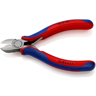 Knipex, Bolzenschneider + Seitenschneider, Pince coupante renforcé (125 mm) Knipex, Bolzenschneider + Seitenschneider, Pince coupante renforcé (125 mm)