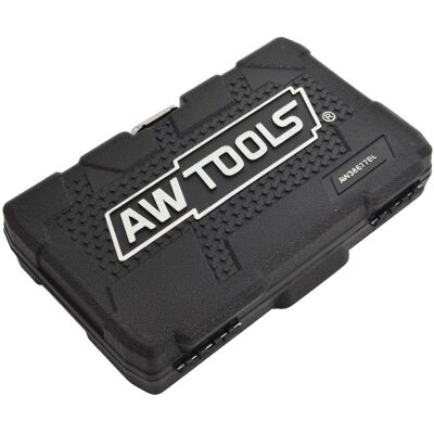 Awtools, Steckschlüssel + Stecknuss, ZESTAW NASADEK UDAROWYCH 1/2 13cz./10-24mm/ KRÓTKIE BLACK LINE Awtools, Steckschlüssel + Stecknuss, ZESTAW NASADEK UDAROWYCH 1/2 13cz./10-24mm/ KRÓTKIE BLACK LINE