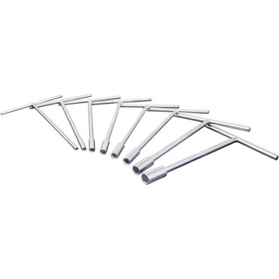 Bikeservice, Sechskantschlüssel, Bike Service Innensechskant-Schlüssel-Set 300 mm 6-19 mm (Allgemeine Werkzeuge) / T-Hand Bikeservice, Sechskantschlüssel, Bike Service Innensechskant-Schlüssel-Set 300 mm 6-19 mm (Allgemeine Werkzeuge) / T-Hand