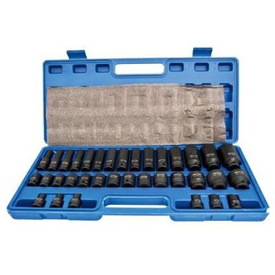 Adler Steckschlüssel + Stecknuss, NASADKI UDAROWE 35szt.1/2" AD35-KD Adler Steckschlüssel + Stecknuss, NASADKI UDAROWE 35szt.1/2" AD35-KD