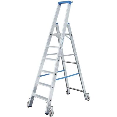 KRAUSE STABILO Aluminium Stehleiter - 6 Sprossen KRAUSE STABILO Aluminium Stehleiter - 6 Sprossen