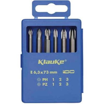 Klauke Motorrad-Bremszylinder - 6-tlg Bit-Set Klauke Motorrad-Bremszylinder - 6-tlg Bit-Set