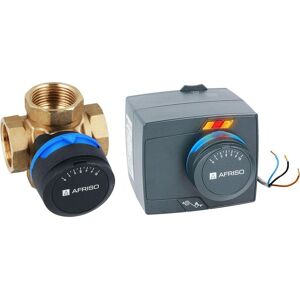 Afriso, Ventil, ProClick control kit: 4-way rotary mixing valve ARV 484 ProClick, with electric actuator ARM 343 Pro Afriso, Ventil, ProClick control kit: 4-way rotary mixing valve ARV 484 ProClick, with electric actuator ARM 343 Pro