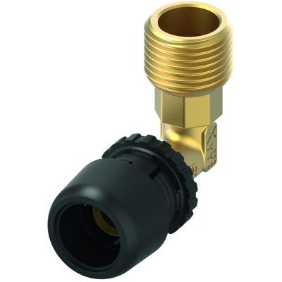 TECE, Rohrverbindungstechnik, TECElogo-Ax Winkelübergangsnippel Dimension 32 x R 1, Siliziumbronze (Winkelverbindung) TECE, Rohrverbindungstechnik, TECElogo-Ax Winkelübergangsnippel Dimension 32 x R 1, Siliziumbronze (Winkelverbindung)