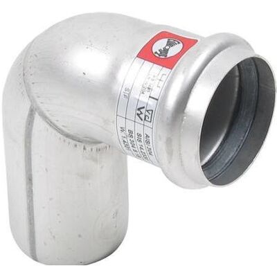 Blücher Zubehör Sanitärinstallation, bøjn.87.5gr.50mm - m.O-ring RF AISI 304.Alm RF stål Blücher Zubehör Sanitärinstallation, bøjn.87.5gr.50mm - m.O-ring RF AISI 304.Alm RF stål