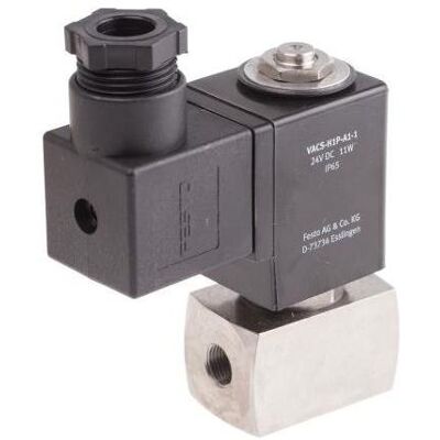 Festo, Ventil, 2/2 Way Solenoid Valve, NC, G1/8, 3mm Festo, Ventil, 2/2 Way Solenoid Valve, NC, G1/8, 3mm