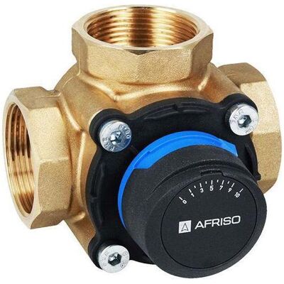 Afriso, Ventil, ProClick control set: 4-way rotary mixing valve ARV 486 ProClick, DN40, Rp1 1/2 ", Kvs 25 + ele Afriso, Ventil, ProClick control set: 4-way rotary mixing valve ARV 486 ProClick, DN40, Rp1 1/2 ", Kvs 25 + ele